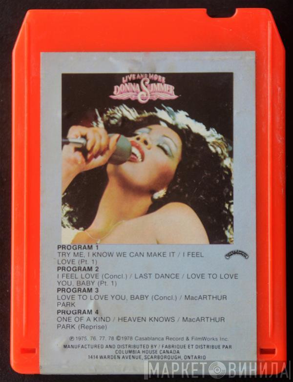  Donna Summer  - Live And More