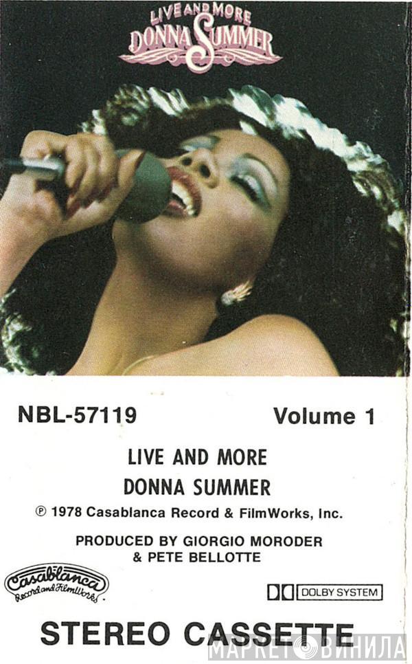  Donna Summer  - Live And More