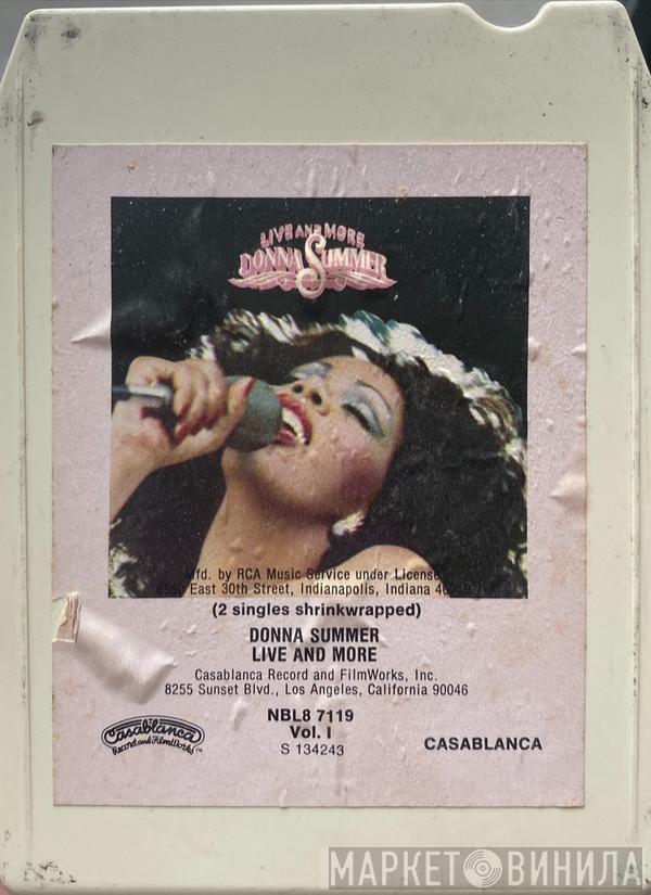  Donna Summer  - Live And More