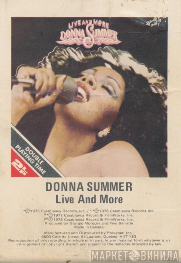  Donna Summer  - Live And More