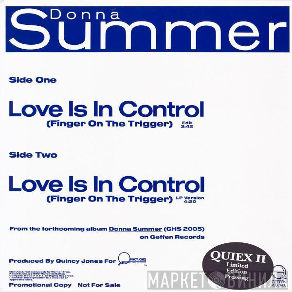  Donna Summer  - Love Is In Control (Finger On The Trigger)