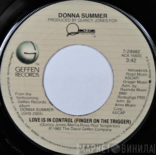  Donna Summer  - Love Is In Control (Finger On The Trigger)