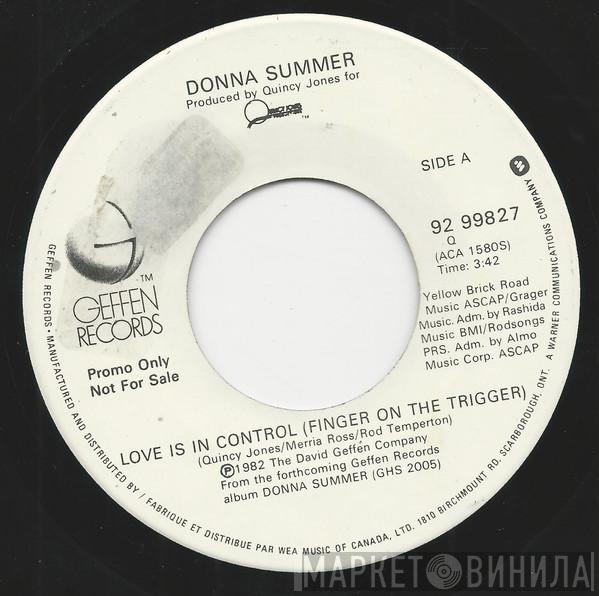  Donna Summer  - Love Is In Control (Finger On The Trigger)