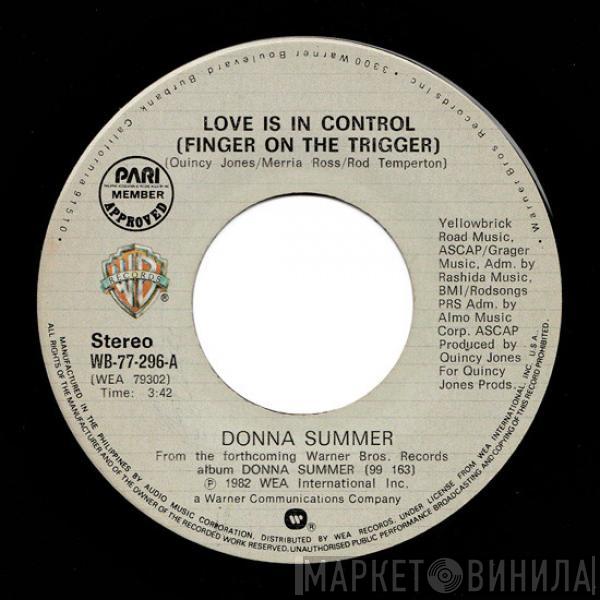  Donna Summer  - Love Is In Control (Finger On The Trigger)