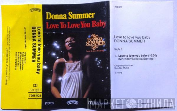  Donna Summer  - Love To Love You Baby
