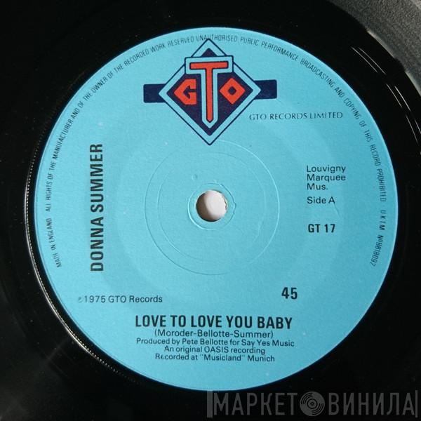  Donna Summer  - Love To Love You Baby