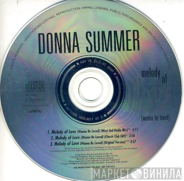  Donna Summer  - Melody Of Love (Wanna Be Loved)