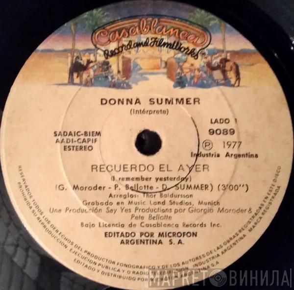  Donna Summer  - Recuerdo El Ayer