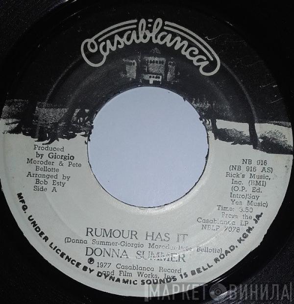  Donna Summer  - Rumour Has It