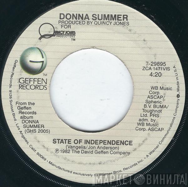  Donna Summer  - State Of Independence