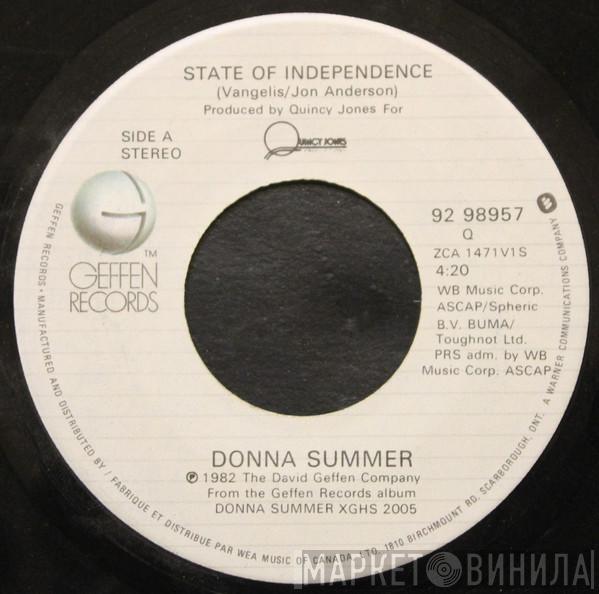  Donna Summer  - State Of Independence