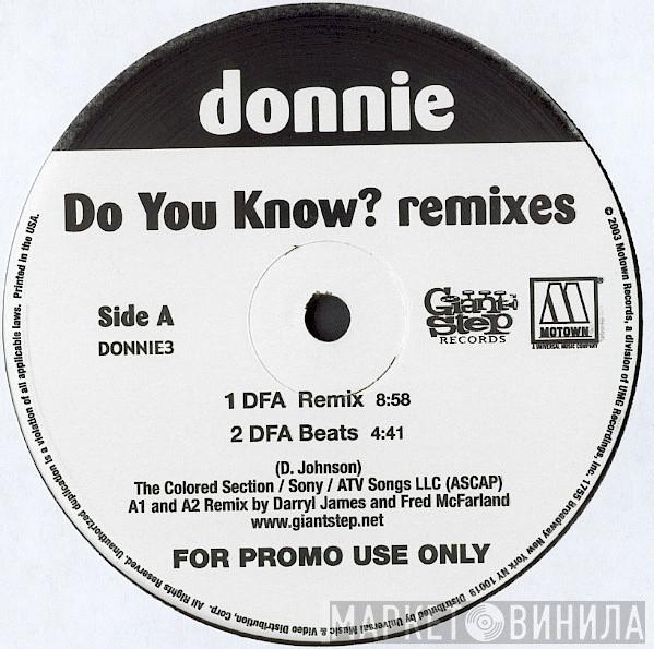 Donnie - Do You Know? (Remixes)