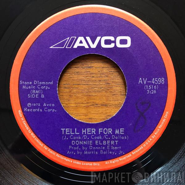  Donnie Elbert  - Tell Her For Me / Ooh Baby Baby
