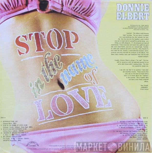  Donnie Elbert  - Stop In The Name Of Love