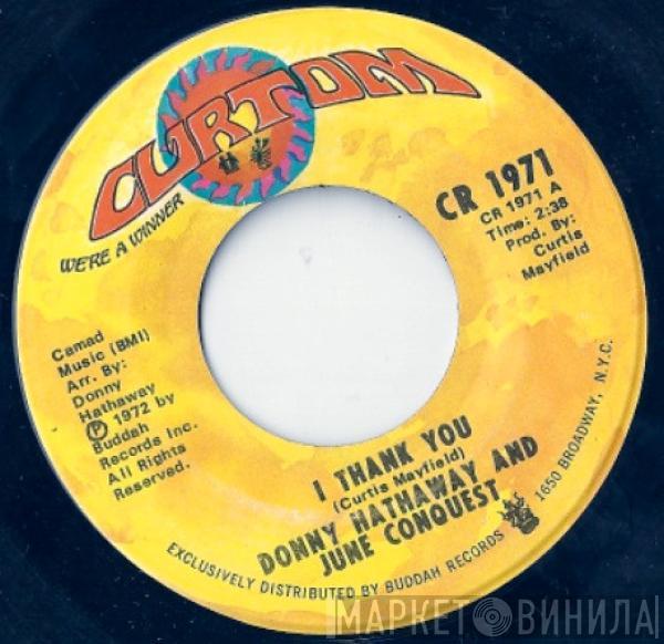 Donny Hathaway, June Conquest - I Thank You / Just Another Reason