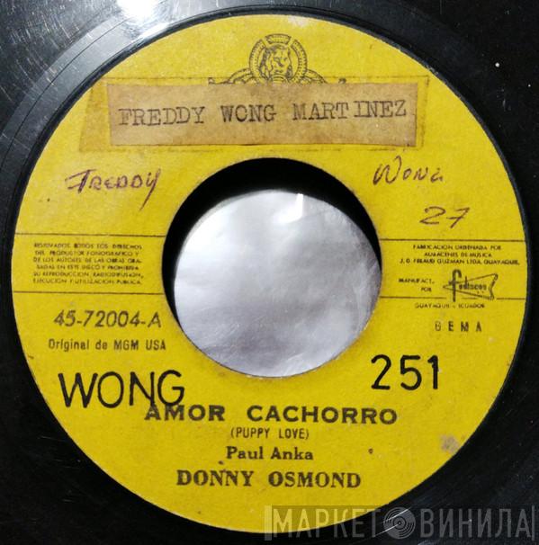  Donny Osmond  - Amor Cachorro = Puppy Love / Demasiado Joven = Too Young
