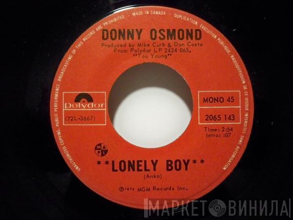  Donny Osmond  - Why / Lonely Boy