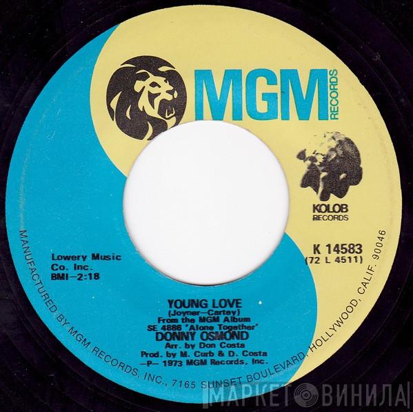  Donny Osmond  - Young Love / A Million To One