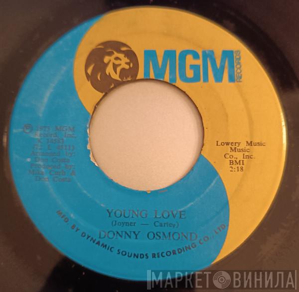  Donny Osmond  - Young Love / A Million To One