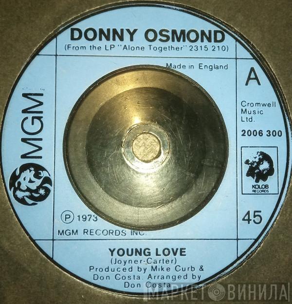 Donny Osmond  - Young Love / A Million To One