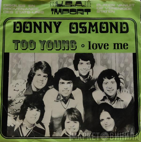 Donny Osmond  - Too Young