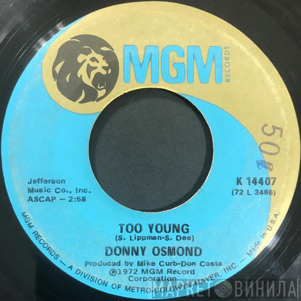  Donny Osmond  - Too Young
