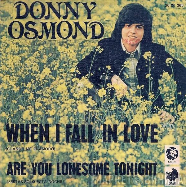 Donny Osmond - When I Fall In Love