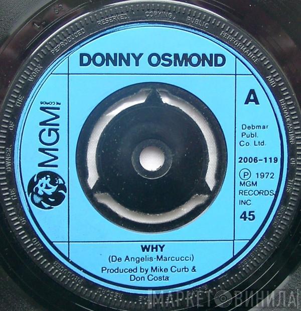 Donny Osmond  - Why