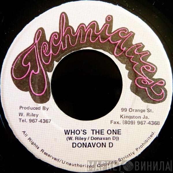 Donovan Adams - Who's The One
