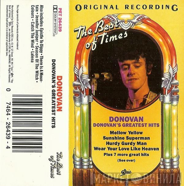  Donovan  - Donovan's Greatest Hits