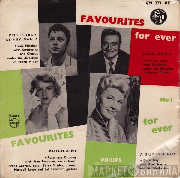 , Doris Day , Frankie Laine , Rosemary Clooney  Guy Mitchell  - Favourites For Ever