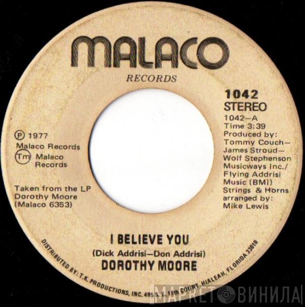 Dorothy Moore - I Believe You