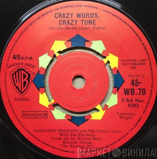 Dorothy Provine, "The Roaring 20's" The Girls - Crazy Words, Crazy Tune