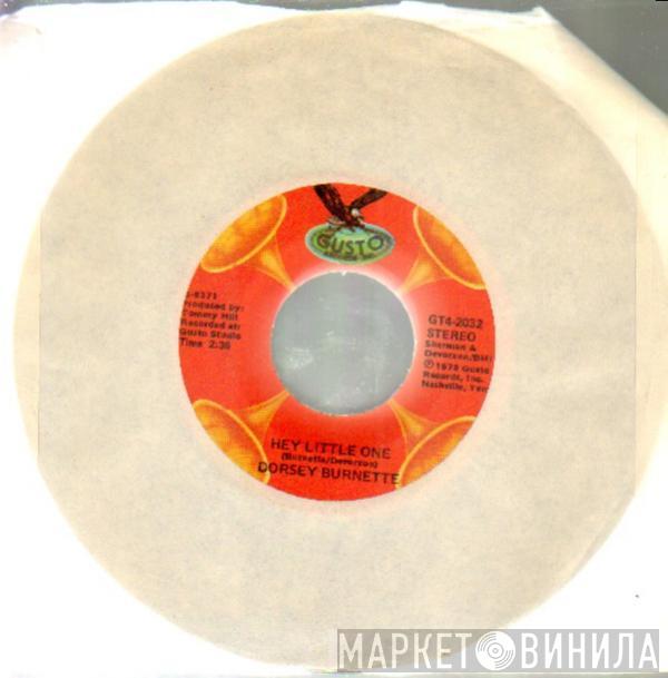 Dorsey Burnette - Hey Little One / There Was A Tall Oak Tree