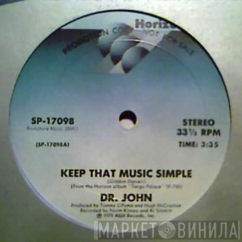  Dr. John  - Keep That Music Simple / Disco-Therapy