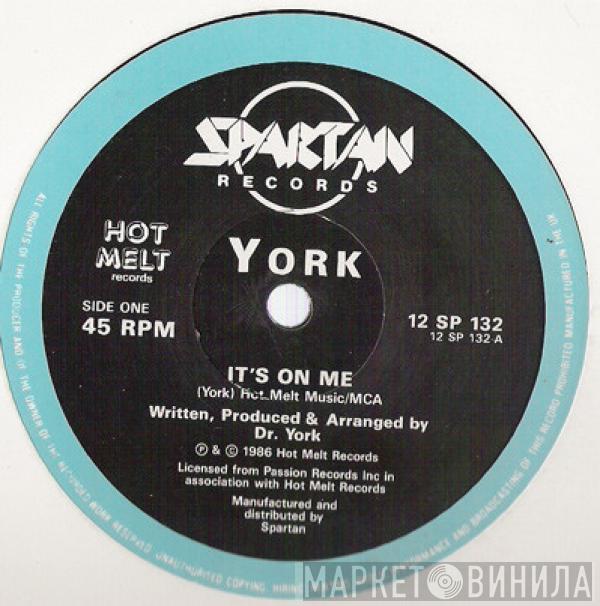 Dr. York - It's On Me
