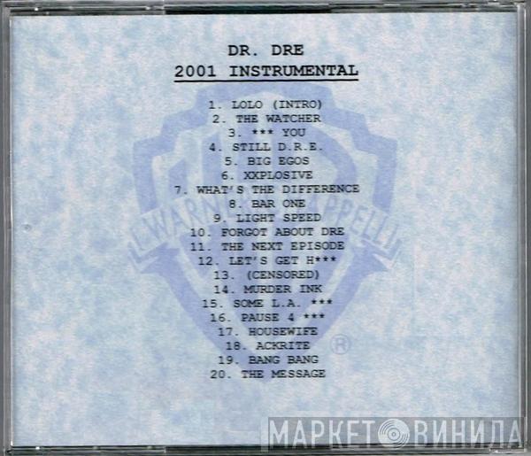  Dr. Dre  - 2001 Instrumentals