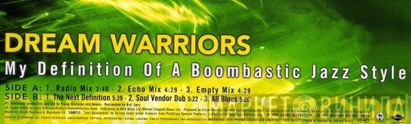  Dream Warriors  - My Definition Of A Boombastic Jazz Style
