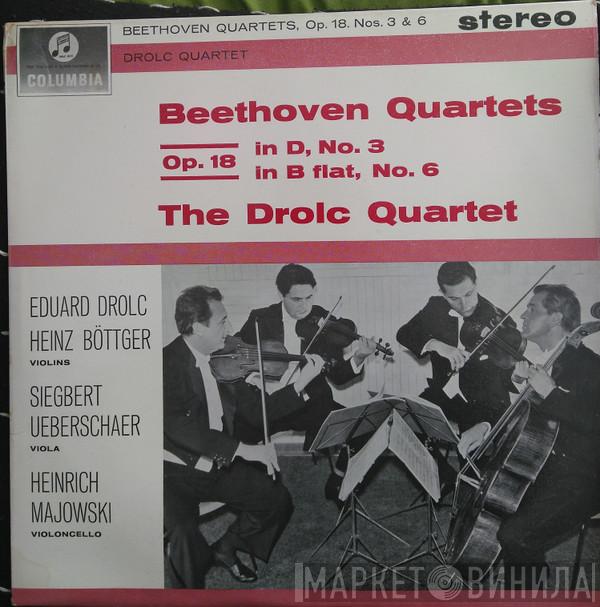 , Drolc-Quartett , Eduard Drolc , Heinz Böttger , Siegbert Ueberschaer  Heinrich Majowski  - Beethoven Quartets, Op. 18 Nos. 3 & 6