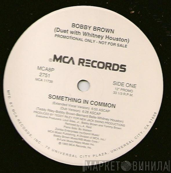 Duet With Bobby Brown  Whitney Houston  - Something In Common
