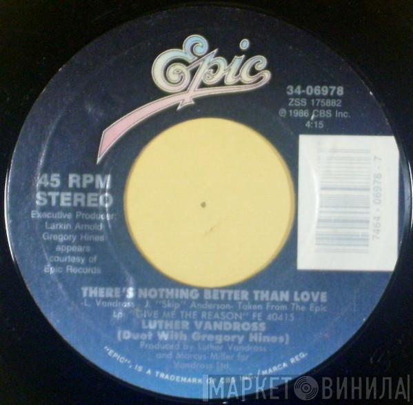 Duet With Luther Vandross  Gregory Hines  - There's Nothing Better Than Love