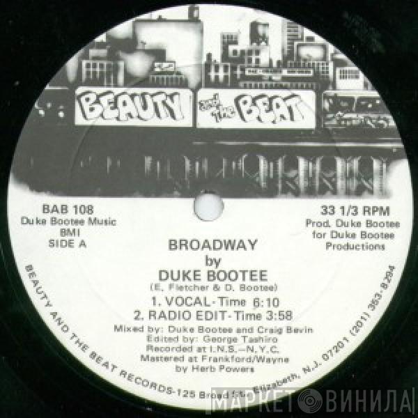 Duke Bootee - Broadway
