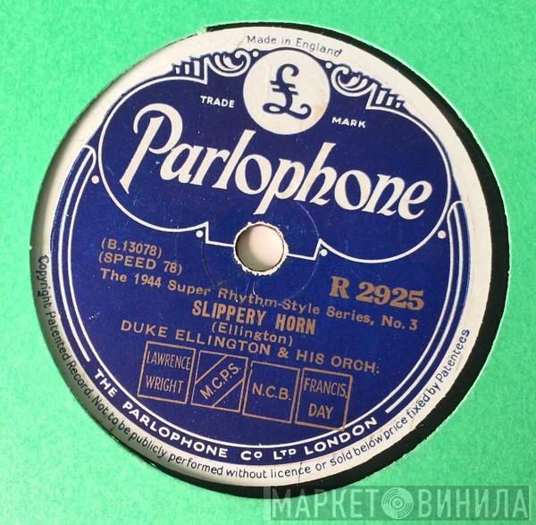 Duke Ellington And His Orchestra - Slippery Horn / Blue Harlem