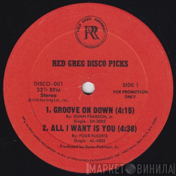 Dunn Pearson Jr., Four Flights, The Universal Robot Band - Red Greg Disco Picks