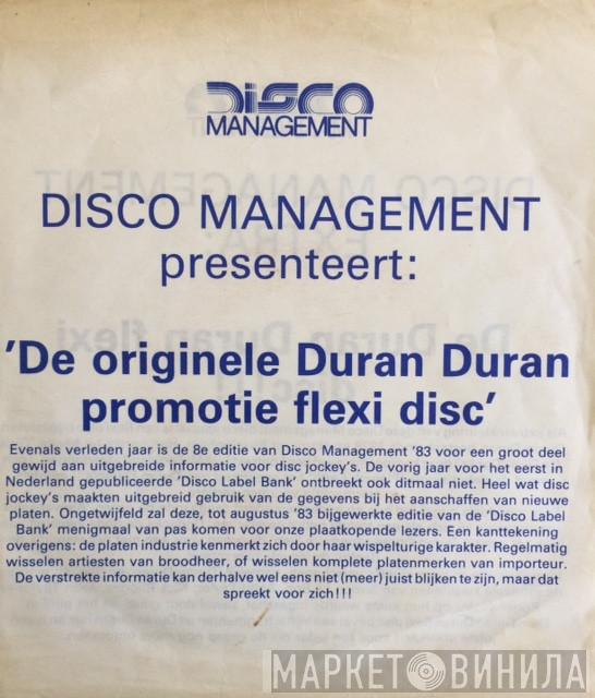  Duran Duran  - De Originele Duran Duran Promotie Flexi Disc