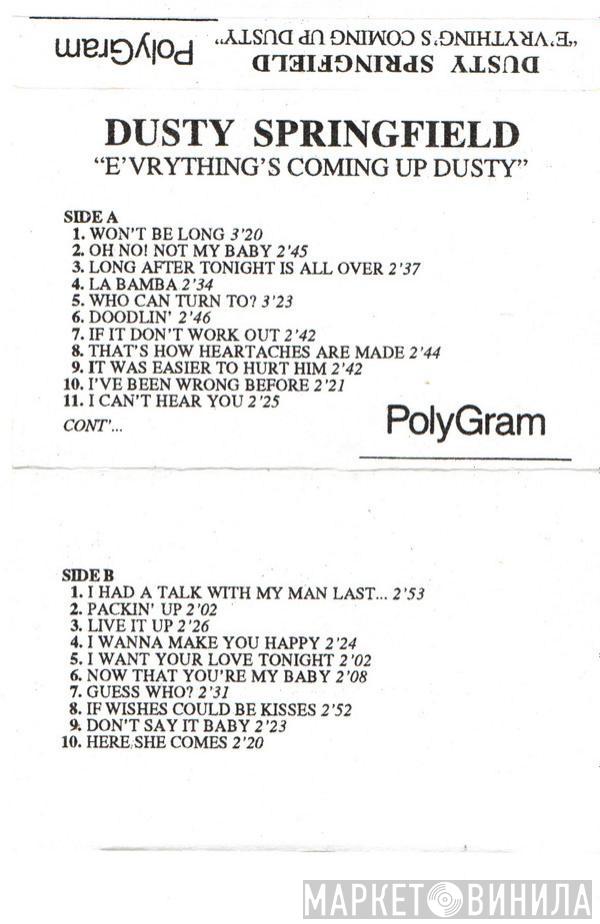  Dusty Springfield  - Ev'rything's Coming Up Dusty