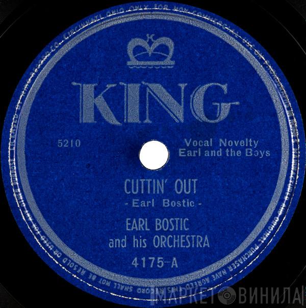  Earl Bostic And His Orchestra  - Cuttin' Out / Here Goes