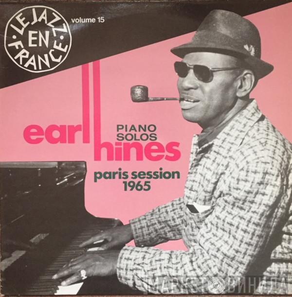 Earl Hines - Paris Session 1965
