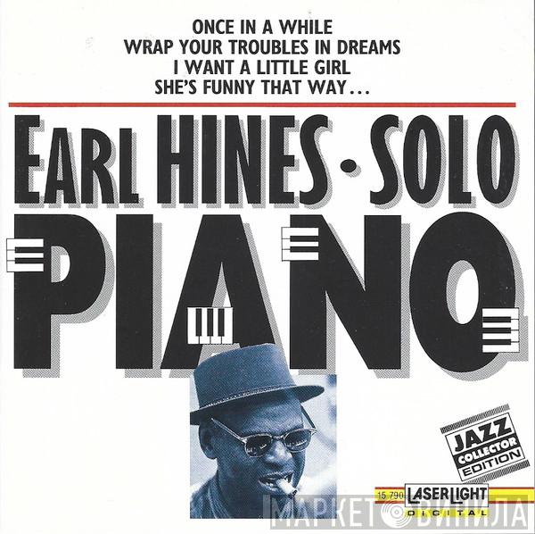  Earl Hines  - Piano Solos