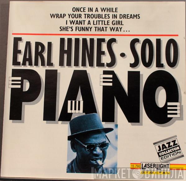  Earl Hines  - Piano Solos
